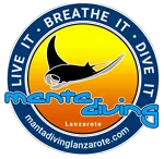 Manta Diving Lanzarote logo